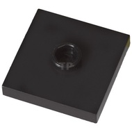 [1 Piece] LEGO 2x2 Base Piece with 1 Middle Main Button, ID Black 4565323 87580