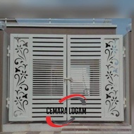 plat plasma cutting 15mm 20x80cm ornamen pintu pagar besi kanopi tempa klasik