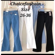 Jeans Bootcut For Women Selear Jeans Bootcut Perempuan Bootcut Denim Jeans Meterials Stretchble Mura