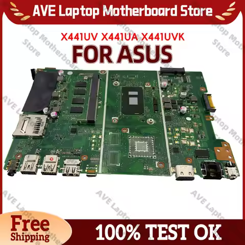X441UA Laptop Motherboard For ASUS X441U A441U F441U X441UAR X441UAK X441URK X441UB X441UVK X441UV X