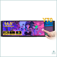 [shaoy] Newest 14.5 inch 2560*720 Portable Touch Monitor CPU GPU Temperature Display for Hyte Y70 PC