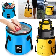 10L 12L 20L Outdoor Foldable Pail Bucket Portable Basin Water Container Pail Bucket for Camping Car 
