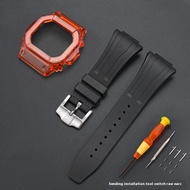 Dây đeo trường hợp đối với Casio G-SHOCK DW-5600 DW-5000 GW-M5610 5600 GLS-5600 thay thế Cao su TPU 