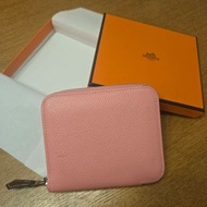 Hermes silk in wallet