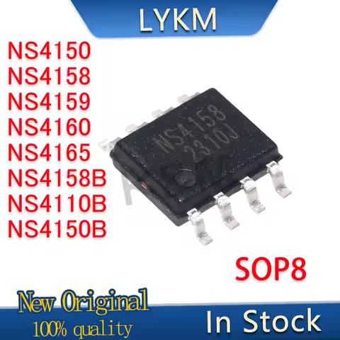 10/PCS New Original NS4150C NS4158 NS4159 NS4160 NS4165 NS4158B NS4110B SOP8 NS4150B MSOP8 Audio amp