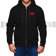 Zip Hoodie Cotton Umbro Sweatshirt Baju Sulam Pakaian Murah Sale Vintage Fashion Sportswear Streetwe