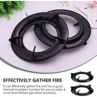 Gas Stove Cover Non-slip Stove Frame Stove Burner Stand Black Plate Round 22.5cm