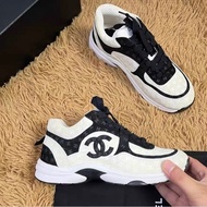 CHANEL/香奈儿 黑白熊猫满印休闲鞋 36.5碼