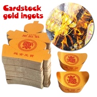 100/ 300Pcs Yen Pao Folding Prayer Paper yenpau hologram yuanpau/ Yen Pao Gold Baran