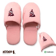 姆明小美旅行摺疊拖鞋連收納袋 日本直送 可攜式室內拖鞋