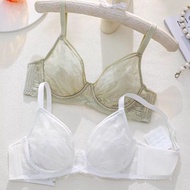 34-44BCD Plus Size Deep V Comfortable Ultra-Thin Push-Up Bra Women Lace Frameed Sexy Underwear