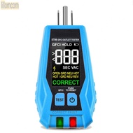 for GFCI Outlet Tester with LCD Display 3-Wire 110-125V AC Outlet Tester