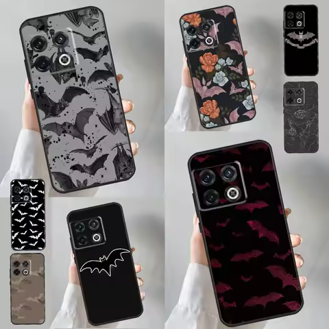 Goth Vampire Bat Gothic Case For OnePlus 8T 10T 9R 10R 12R 11 12 9 10 Pro Nord CE 2 3 Lite CE4 2T N1
