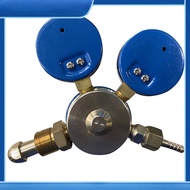 Oxygen Pressure Reducer Brass Dual Gauge Reducing Guage Welding Meter Gas Pressure Cutting Tools Regulator