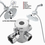 ABS Diverter Valve 1/2 Inch 3 Way Water Separator Shower Tee Adapter Adjustable Faucet Switcher Bath