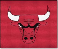 FANMATS 19431 Chicago Bulls Tailgater Rug - 5ft. x 6ft. Sports Fan Area Rug, Home Decor Rug and Tail