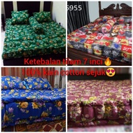 TILAM KEKABU EXTRA TEBAL 7 INCI QUEEN SIZE 💯 KAIN COTTON SEJUK