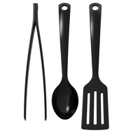 IKEA GNARP Kitchen Utensil Set. Set alatan dapur. Alat masak. Set senduk, sudip, penyepit