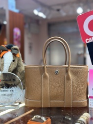 ✨門市現貨 無需預約✨💕Hermès mini Garden party 金棕💕 mini gp迷你花園包