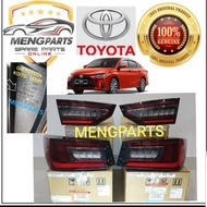 ORIGINAL TOYOTA VIOS AC100 NGC102 **G SPEC** 2023Y 2014Y TAIL LAMP BODY & BONNET 81550-BZ660 81560-B