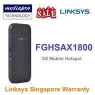 LINKSYS FGHSAX1800 5G Mobile Hotspot Wi-Fi 6 AX1800 - 1 Year SG Distributor Warranty