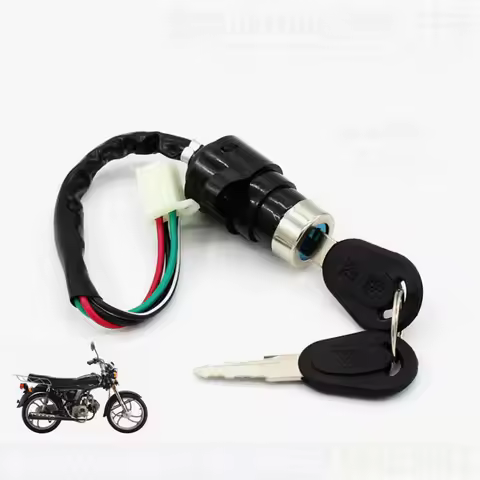 Motorcycle Booster Accessories Jialing 70 JH70 Dayang DY90 Switch Ignition Switch Full Lock Refit