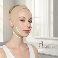 Chin Up Patch & V Line Belt, Reusable V-Shaped Face Mask, Double Chin Reducer Strap  Patch Dagu & Ta