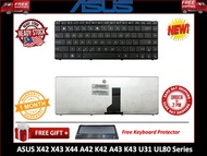 Asus X42 X43 X44 A42 K42 A43 K43 U31 UL80 U35 U45 VX5 UL30 UL30A A83 N82 U36 U36J 70-N5C1K1000 Serie