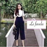 LAVINA BLACK SCUBA JAMSUIT/