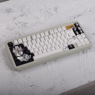 Womier Makima Sakura Raven Keycap Serasi dengan Wooting 60HE Wolf Spider Mechanical Wireless Keyboar
