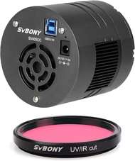 SVBONY SV405CC Telescope Camera TEC Cooled 11.7 MP CMOS Color Astronomy Camera UV IR Cut Block Filte