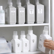Large Laundry Liquid Refillable Bottle Laundry Detergent Dispenser Large Capacity Softener Detergent Storage Container