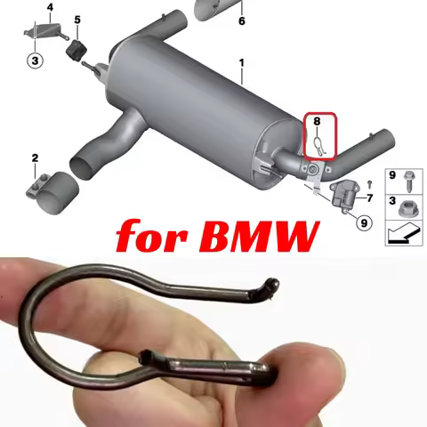 Electronic Exhaust Actuator Flap Valve Spring for BMW 3/5/4 SERIES G20/G30/G31/F90 M5 X5/X7/Z4 Contr