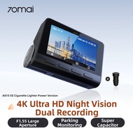 70mai | Wireless Dual Camera Dash Cam with 24/7 Parking Surveillance A810