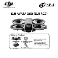 DJI AVATA 360 8K 360° flagship drone imaging with 1-inch-equivalent sensors1 for filming in 8K/60fps