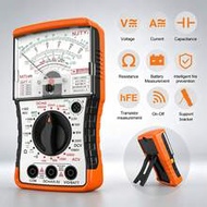 Analog Multimeter, Voltage & Current Tester, Portable Volt Ohm Meter With Resistance, Capacitance, T