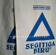 [F1] Karung kain/kandi/kantong segitiga biru serbaguna dan murah [READY STOCK]