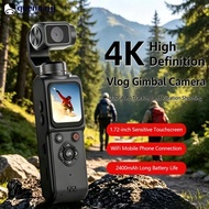 QUENNA 4K Wifi Pocket Vlogging Camera Touch Screen Sports 330 Auto Rotatable DV Bodycam Face Trackin