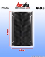 grill speaker G4368 15 inch axiss ram speaker gril speaker box speaker per 1 plat tebal bagus import