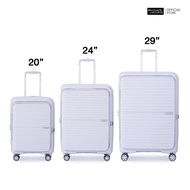 [รับประกัน 3 ปี] กระเป๋าเดินทาง รุ่น SWIFT เติมสีสันให้ทุกทริป คล่องตัวทุกการเดินทาง ล้อคู่หมุน 360°