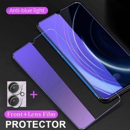 Redmi 13C 5G Tempered Glass Screen Protector For Redmi 13C 5G 4G 12C 10 10A 10C 9 9A 9C Note 12 11 Pro 11s 5G 2 in 1 Anti Blue Ray Light Protective Tempered Glass Film