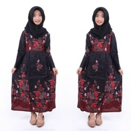 Gamis Batik Anak Perempuan Terbaru Baju Muslim Syari Modis Anak Cewek Umur 2 Sampai 13 Tahun Modis K