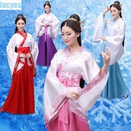 LACYES Chinese Hanfu Skirt, Chinese Cloth Oriental Fairy Princess Chinese Ancient Dress, Colorful Ou