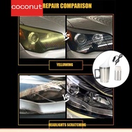 【Coco】Repair Kit Lens Headlight Heating Liquid Restoration Tool Steam Cleaner Renovation Set Oxidation Yellow Polishing Cleaning