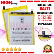 Baterai Battery HighQuality MEIZU BA711 For HP Meizu M6 5.2 Inchi - M6 Dual-M711M-M711C-M711Q-M711H