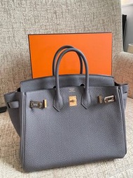 Hermes Birkin 25 etain rose gold