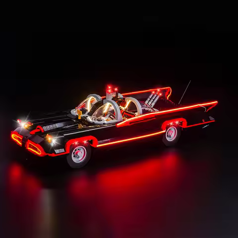 Vonado 5V LED light 76328 set suitable for Batman: The Classic TV Series Batmobile gift (including l