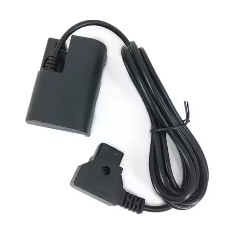 D-Tap to E6 Dummy Battery DC Coupler Power Cable Adapter for Canon Camera SmallHD as LP-E6
