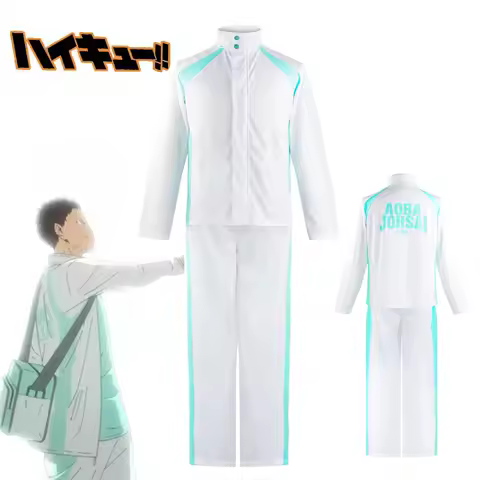 Anime Haikyuu Oikawa Tooru Cosplay Costumes AOBA JOHSAI High School Uniform Iwazumi Hajime Volleybal