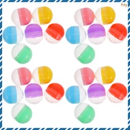 🎉 50pcs Capsules Vending Machine Empty Gumball Machines Plastic Openable Small Toy Prize Containers 